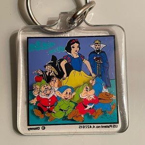 Vintage Disney Keychain Snow White
